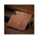 Magnet Fancy Case Fodral för iPhone 12 Pro Pouch Card Plånbok Kortställ Brun