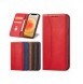 Magnet Fancy Case Fodral för iPhone 12 Pro Pouch Plånbok Korthållare Röd