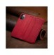 Magnet Fancy Case Fodral för iPhone 12 Pro Pouch Plånbok Korthållare Röd