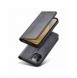 Magnet Fancy Case Fodral för iPhone 12 Pro Max Pouch Plånbok Korthållare Svart