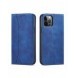 Magnet Fancy Case Fodral för iPhone 12 Pro Max Pouch Card Plånbok Kortställ Blå