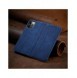 Magnet Fancy Case Fodral för iPhone 12 Pro Max Pouch Card Plånbok Kortställ Blå