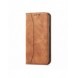 Magnet Fancy Case Fodral för iPhone 12 Pro Max Pouch Plånbok Korthållare Brun