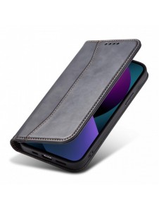 Magnet Fancy Fodral för iPhone 13 mini skalkort plånbok kortställ svart
