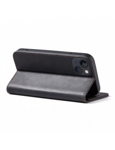 Magnet Fancy Fodral för iPhone 13 mini skalkort plånbok kortställ svart