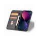 Magnet Fancy Fodral för iPhone 13 mini skalkort plånbok kortställ svart