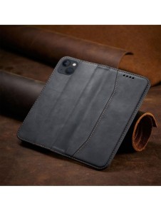 Magnet Fancy Fodral för iPhone 13 mini skalkort plånbok kortställ svart