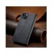 Magnet Fancy Fodral för iPhone 13 mini skalkort plånbok kortställ svart