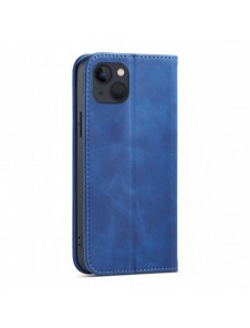 Magnet Fancy Fodral för iPhone 13 mini täckkort plånbok kortställ blå