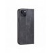 Magnet Fancy Fodral för iPhone 13 Pouch Card Plånbok Kortställ Svart