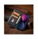 Magnet Fancy Fodral för iPhone 13 Pouch Card Plånbok Kortställ Svart