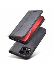 Magnet Fancy Case Fodral för iPhone 13 Pro Pouch Plånbok Korthållare Svart