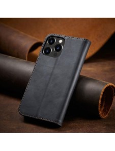 Magnet Fancy Case Fodral för iPhone 13 Pro Pouch Plånbok Korthållare Svart