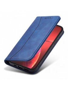 Magnet Fancy Case Fodral för iPhone 13 Pro Pouch Card Plånbok Kortställ Blå