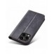 Magnet Fancy Case Fodral för iPhone 13 Pro Max Pouch Plånbok Korthållare Svart