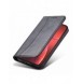 Magnet Fancy Case Fodral för iPhone 13 Pro Max Pouch Plånbok Korthållare Svart
