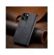 Magnet Fancy Case Fodral för iPhone 13 Pro Max Pouch Plånbok Korthållare Svart