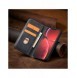 Magnet Fancy Case Fodral för iPhone 13 Pro Max Pouch Plånbok Korthållare Svart