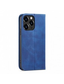 Magnet Fancy Case Fodral för iPhone 13 Pro Max Pouch Card Plånbok Korthållare Blå