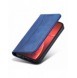 Magnet Fancy Case Fodral för iPhone 13 Pro Max Pouch Card Plånbok Korthållare Blå