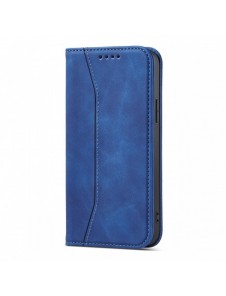 Magnet Fancy Case Fodral för iPhone 13 Pro Max Pouch Card Plånbok Korthållare Blå