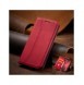 Magnet Fancy Case Fodral för iPhone 13 Pro Max Pouch Plånbok Korthållare Röd