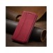 Magnet Fancy Case Fodral för iPhone 13 Pro Max Pouch Plånbok Korthållare Röd