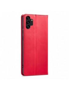 Magnet Fancy Fodral Fodral För Samsung Galaxy A13 5G Plånbok Korthållare Röd