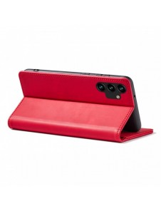 Magnet Fancy Fodral Fodral För Samsung Galaxy A13 5G Plånbok Korthållare Röd