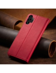 Magnet Fancy Fodral Fodral För Samsung Galaxy A13 5G Plånbok Korthållare Röd
