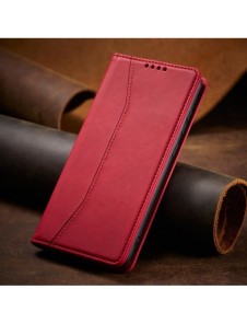 Magnet Fancy Fodral Fodral För Samsung Galaxy A13 5G Plånbok Korthållare Röd