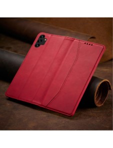Magnet Fancy Fodral Fodral För Samsung Galaxy A13 5G Plånbok Korthållare Röd