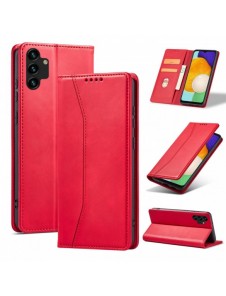 Magnet Fancy Fodral Fodral För Samsung Galaxy A13 5G Plånbok Korthållare Röd