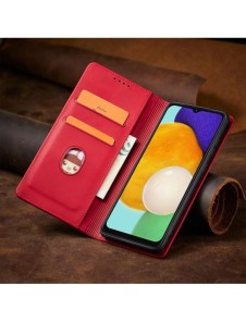Magnet Fancy Fodral Fodral För Samsung Galaxy A13 5G Plånbok Korthållare Röd