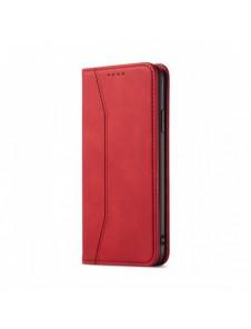Magnet Fancy Fodral Fodral För Samsung Galaxy A53 5G Plånbok Korthållare Röd