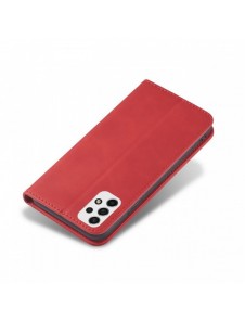 Magnet Fancy Fodral Fodral För Samsung Galaxy A53 5G Plånbok Korthållare Röd