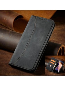 Magnet Fancy Case Fodral för Xiaomi Redmi Note 11 Pro Pouch Card Plånbok Korthållare Svart