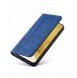 Magnet Fancy Case Fodral för Samsung Galaxy S22 Pouch Plånbok Korthållare Blå