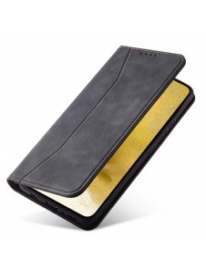 Magnet Fancy Case Fodral för Samsung Galaxy S22 + (S22 Plus) Plånbok Korthållare Svart