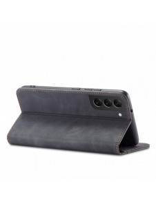 Magnet Fancy Case Fodral för Samsung Galaxy S22 + (S22 Plus) Plånbok Korthållare Svart