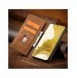 Magnet Fancy Case Fodral för Samsung Galaxy S22 + (S22 Plus) Plånbok Korthållare Brun