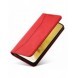 Magnet Fancy Case Fodral för Samsung Galaxy S22 + (S22 Plus) Plånbok Korthållare Röd
