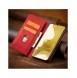 Magnet Fancy Case Fodral för Samsung Galaxy S22 + (S22 Plus) Plånbok Korthållare Röd