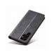 Magnet Fancy Case Fodral för Samsung Galaxy S22 Ultra Cover Card Plånbok Kortställ Svart