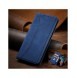 Magnet Fancy Case Fodral för Samsung Galaxy S22 Ultra Cover Card Plånbok Kortställ Blå