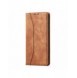 Magnet Fancy Case Fodral för Samsung Galaxy S22 Ultra Cover Card Plånbok Kortställ Brun