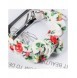 Tygarmband för Xiaomi Mi Band 6/5/4/3 rem armband elastiska scrunchies röd