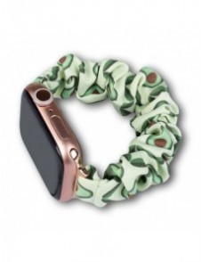 Tygklocka 7 band 7/6/5/4/3/2 / SE (41/40 / 38mm) armband avokado elastiskt armband