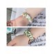 Tygband för Watch 7 / 6 / 5 / 4 / 3 / 2 / SE (45 / 44 / 42mm) armband elastiskt armband gult