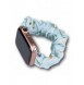 Tygklocka 7 band 7/6/5/4/3/2 / SE (45/44 / 42mm) armband armband med resårblått